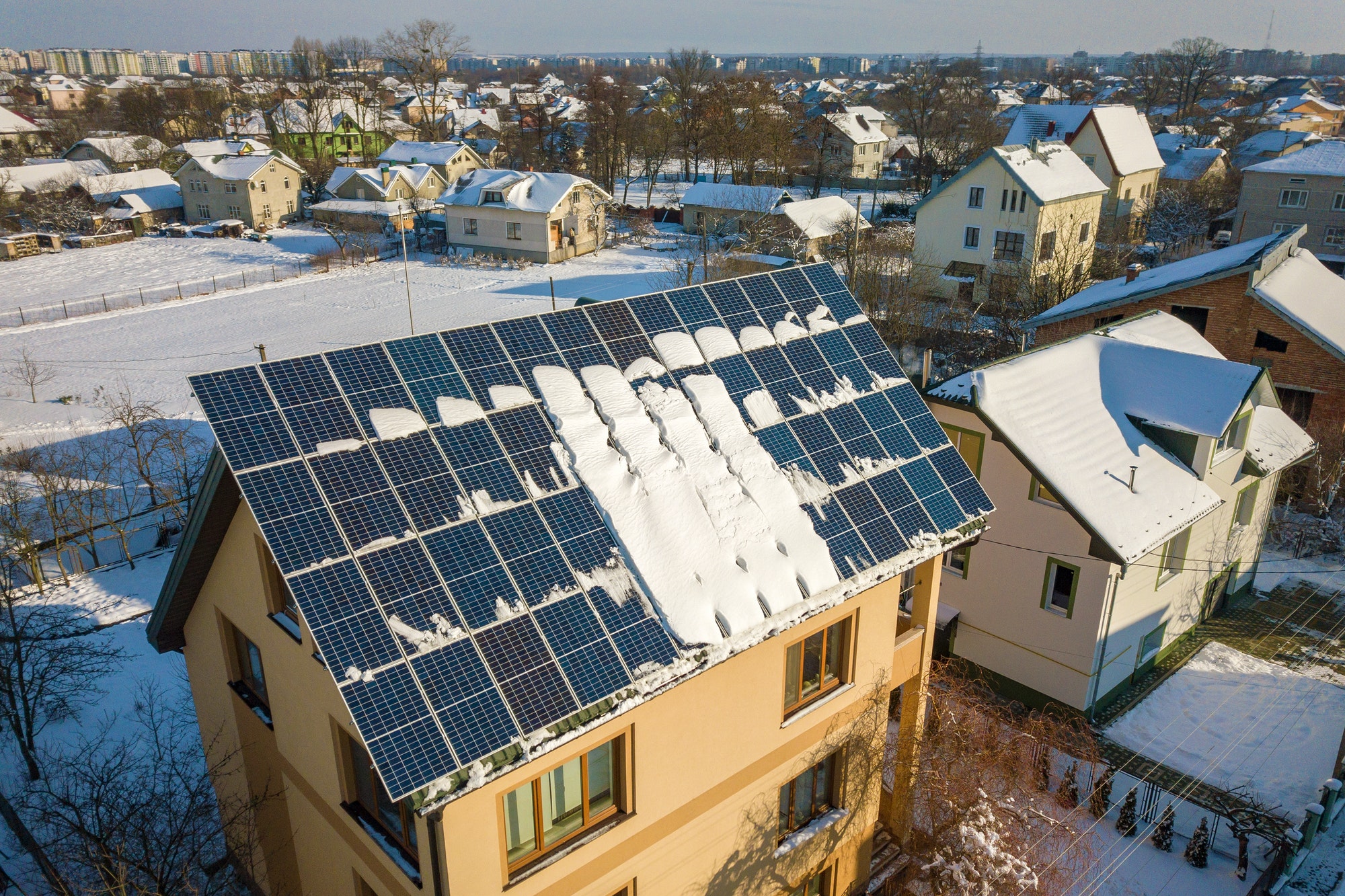 Keeping Your Solar Panels Efficient During Winter Weather: What You Need to Know